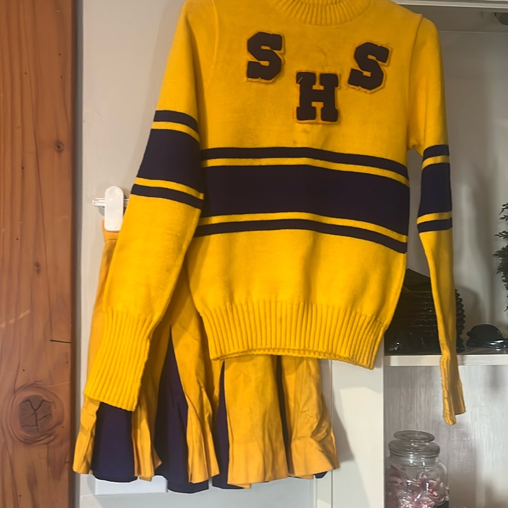1978 Vintage Wool Cheer Uniform